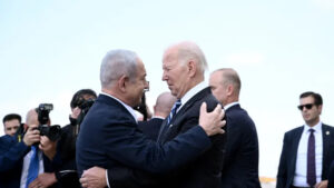 Read more about the article Live updates: Biden arrives in Tel Aviv; Hamas and Israel blame hospital bombing.