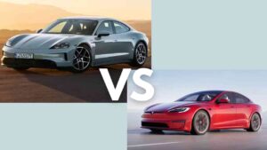 Read more about the article Comparison: 2024 Tesla Model S vs. 2025 Porsche Taycan